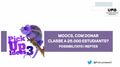 Pick up idees 3: Cursos MOOC a la UAB